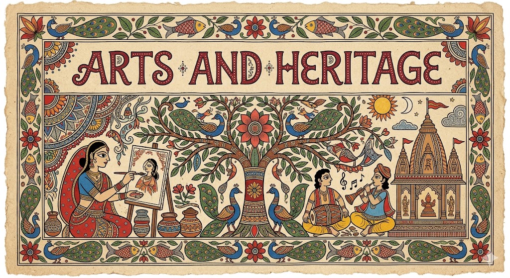 Arts and Heritage — Mithila art exhibition
