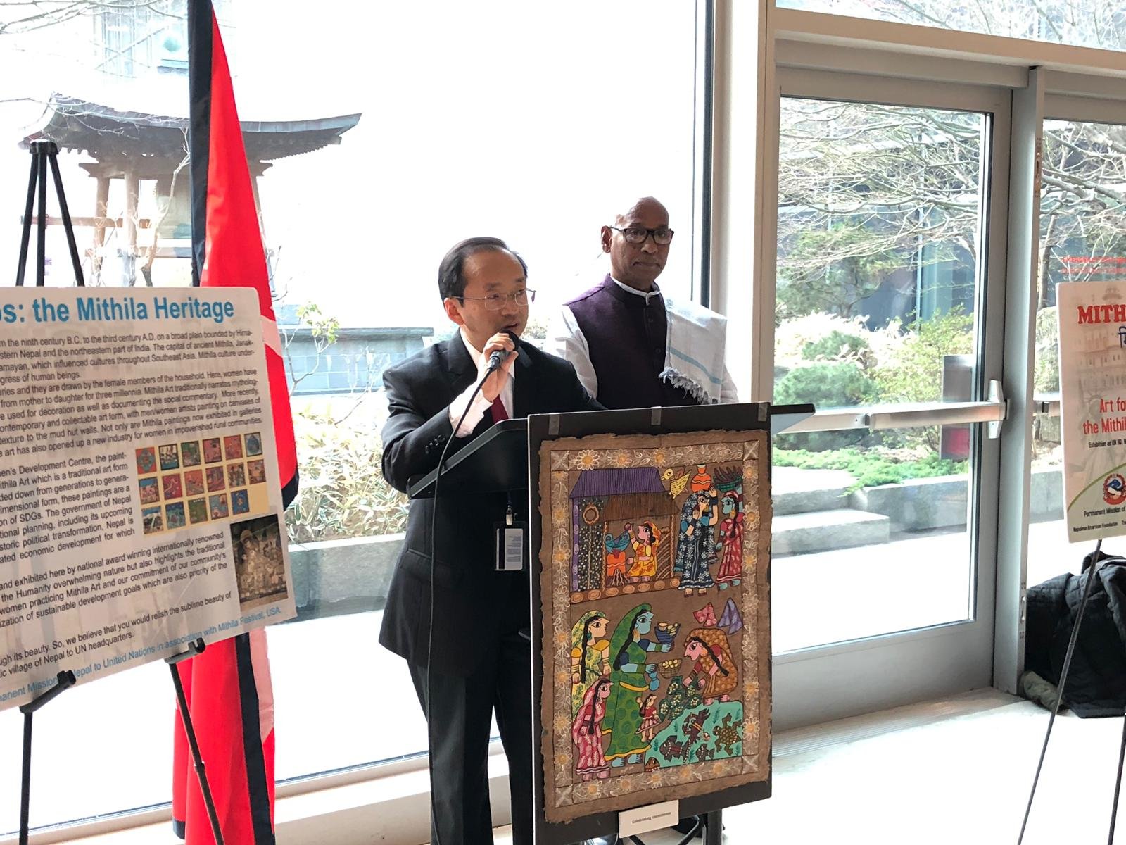 Inaugural Art for SDGs exhibition at UN Headquarters 2019